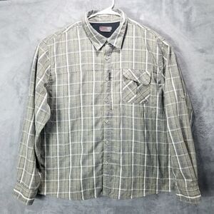 Wrangler Shirt Mens XXL Plaid Outdoors Regular Fit Long sleeve